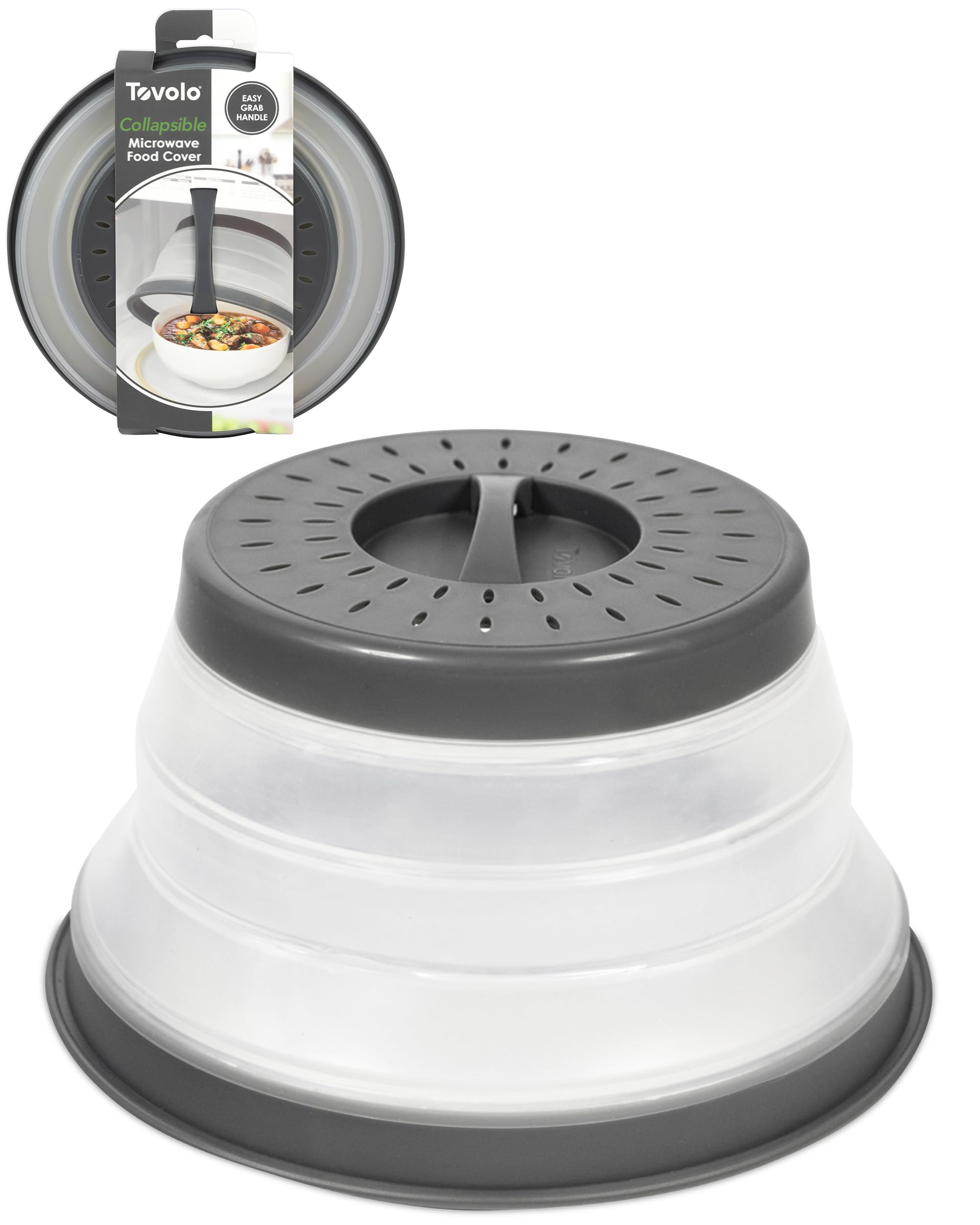 Tovolo, Cover Food Microwave Charcoal