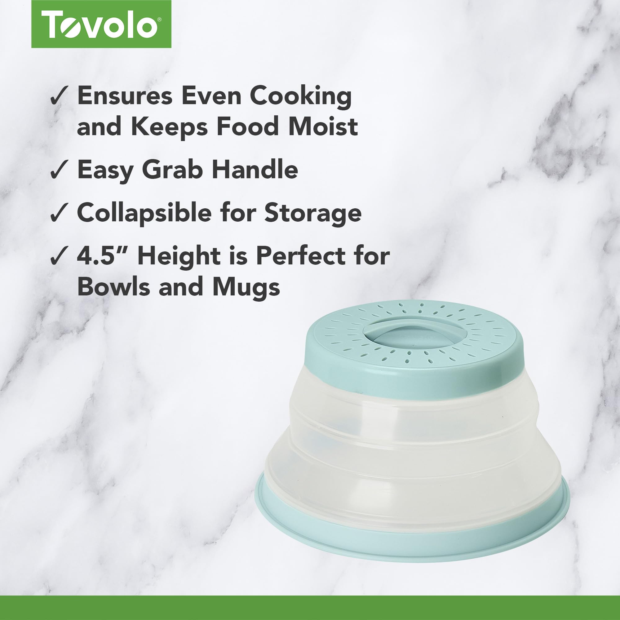 Tovolo, Cover Food Microwave Charcoal