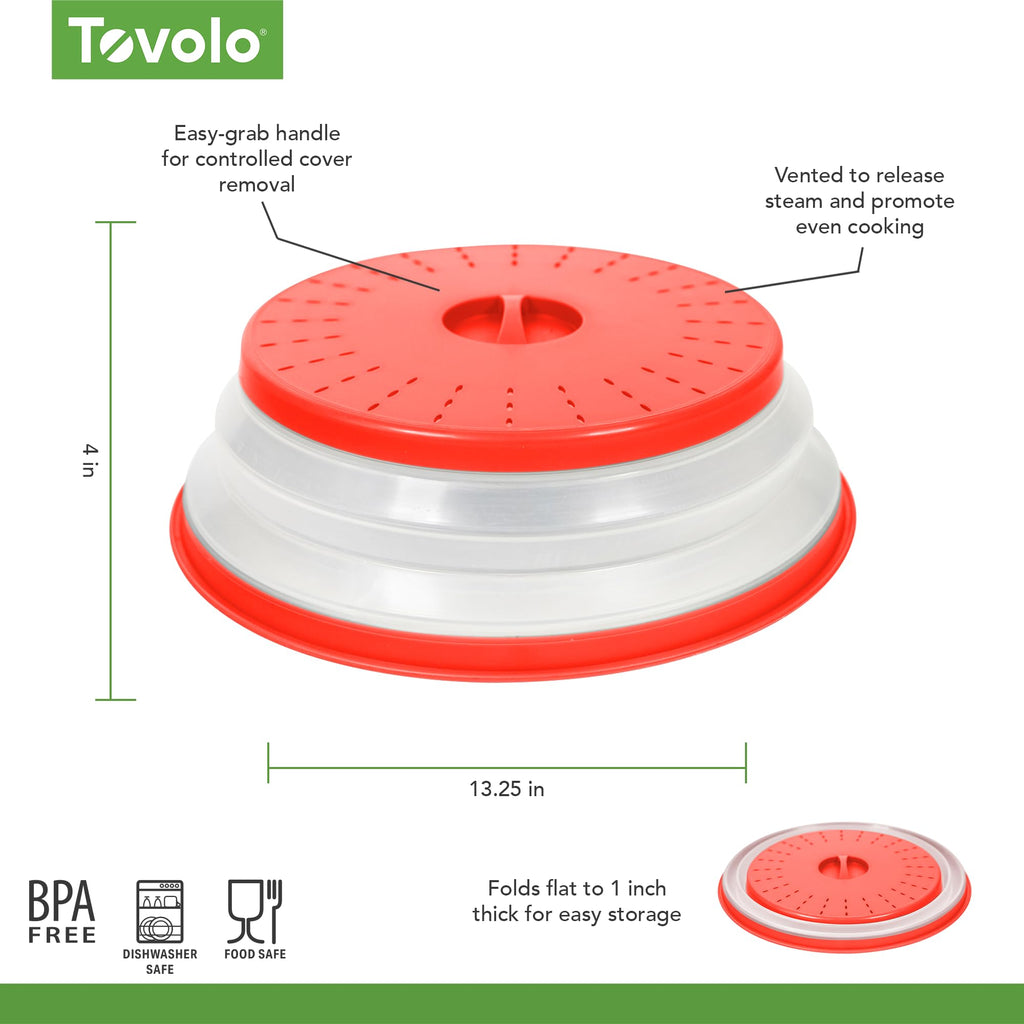 Tovolo, Cover Food Microwave Charcoal