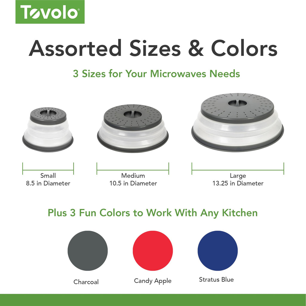 Tovolo, Cover Food Microwave Charcoal