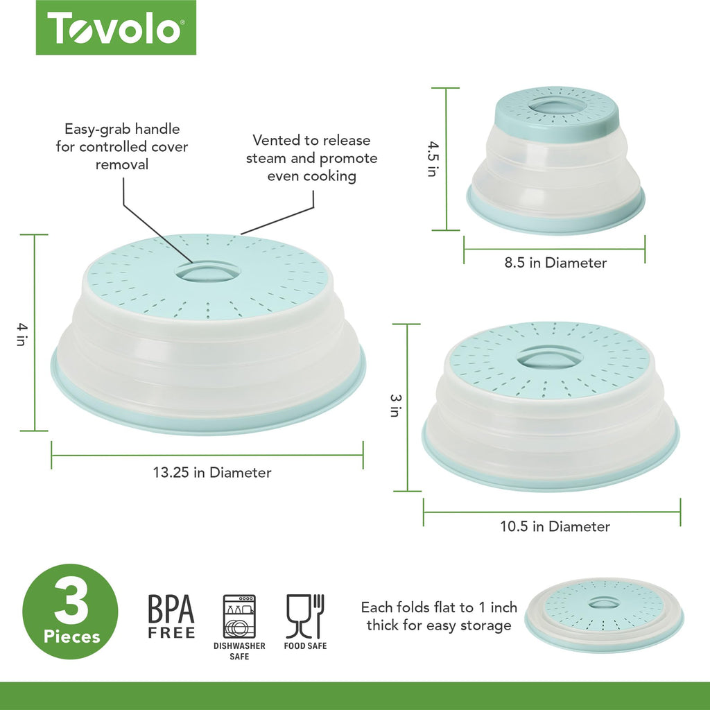 Tovolo, Cover Food Microwave Charcoal