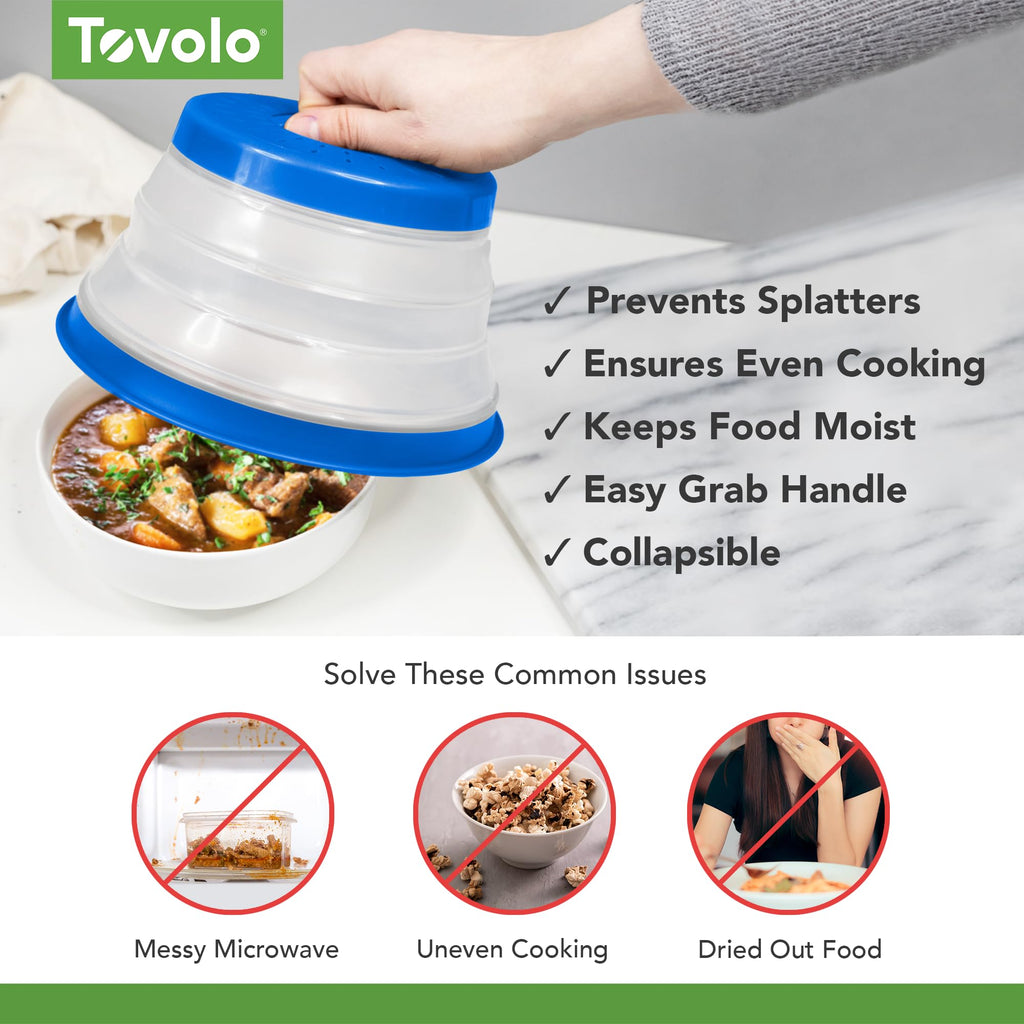 Tovolo, Cover Food Microwave Charcoal